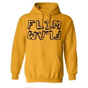 FLIM FLAM orange youth hoodie